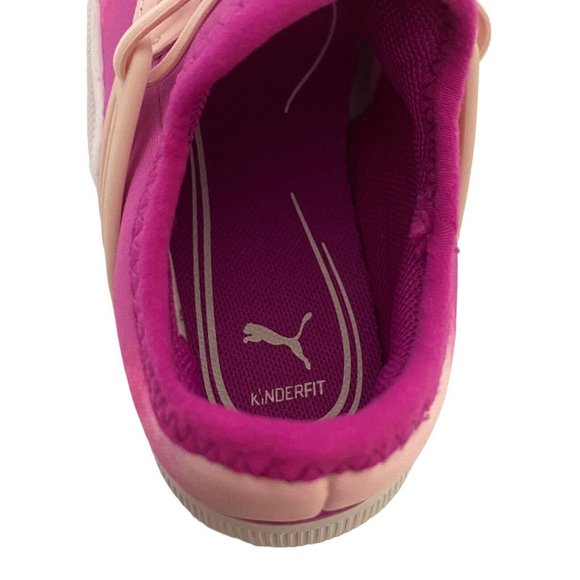 Puma Toddler Girls' Size US 9C Pacer Future Bleach Pink Shoe Sneaker Near New - Picture 9 of 10